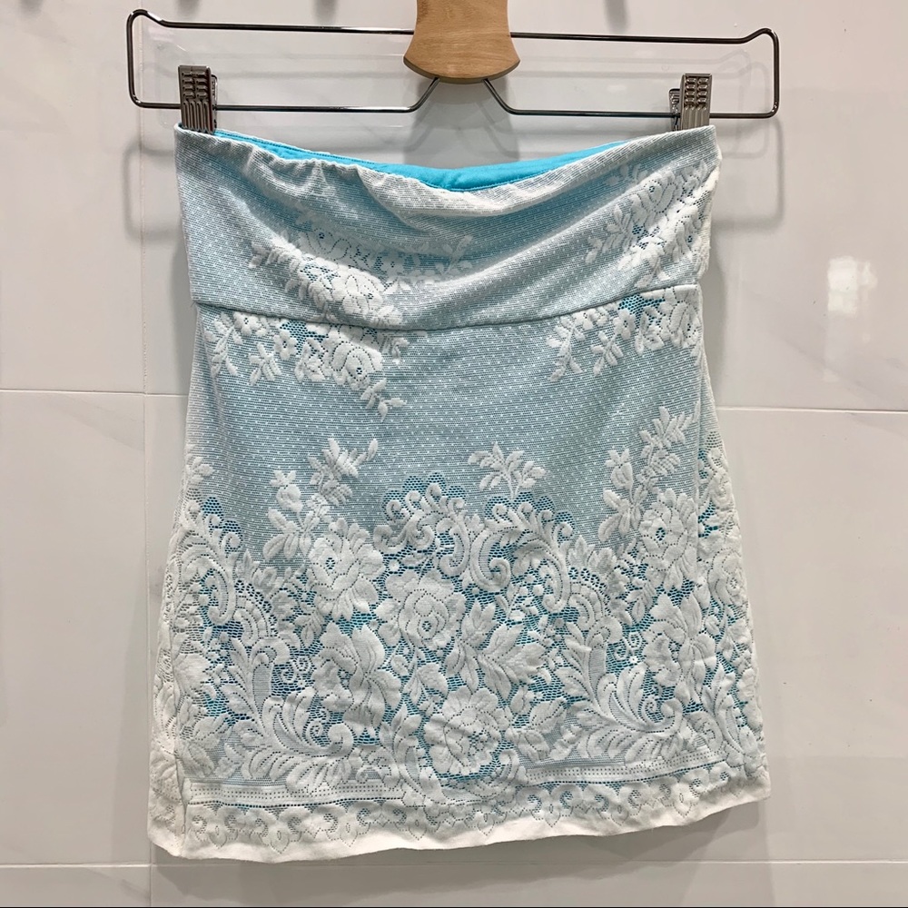 Express Lace Tube Top